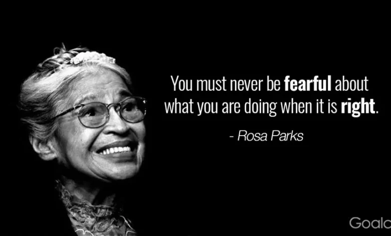 rosa parks famous quotes