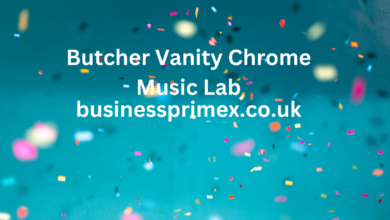 Butcher Vanity Chrome Music Lab